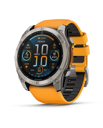 FENIX® 8 51mm Sapphire AMOLED Spark Orange GARMIN