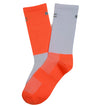 Crew Orange/White SOCKS LAB