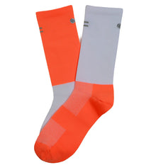  Crew Orange/White SOCKS LAB