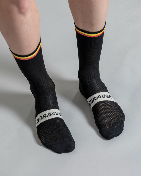Calcetines Negros Oficiales de Bélgica BIORACER