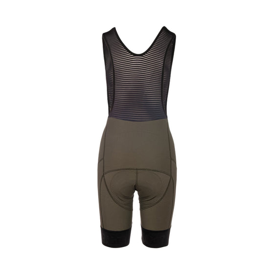 GA - Bib Short ICON Mujer Olive - Gravel Academy