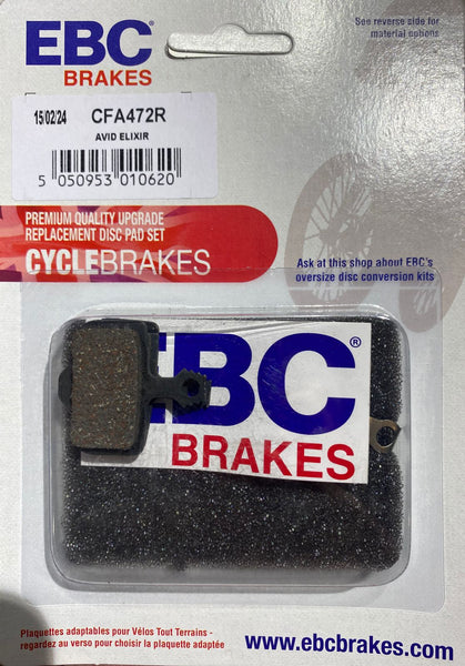Pastillas EBC Brakes Orgánicas CFA 472R