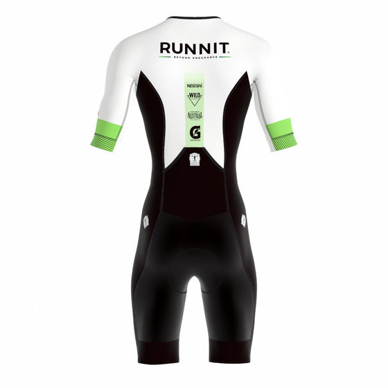 Trisuit Hombre SS Team Lycra - RUNNIT