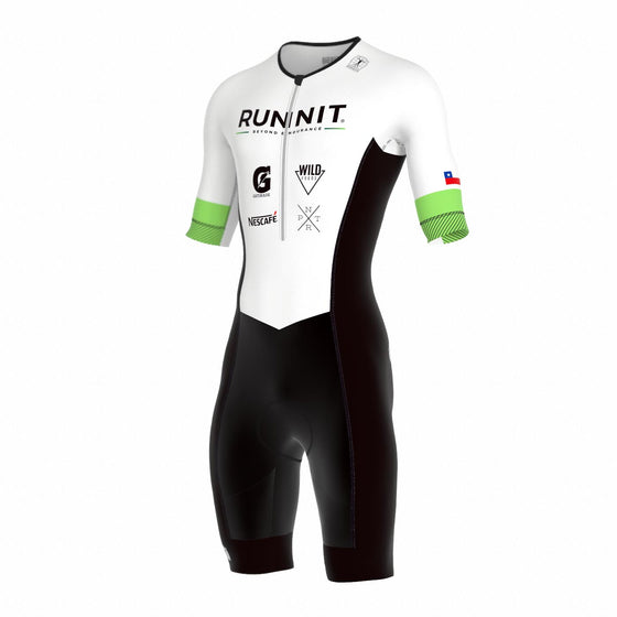 Trisuit Hombre SS Team Lycra - RUNNIT