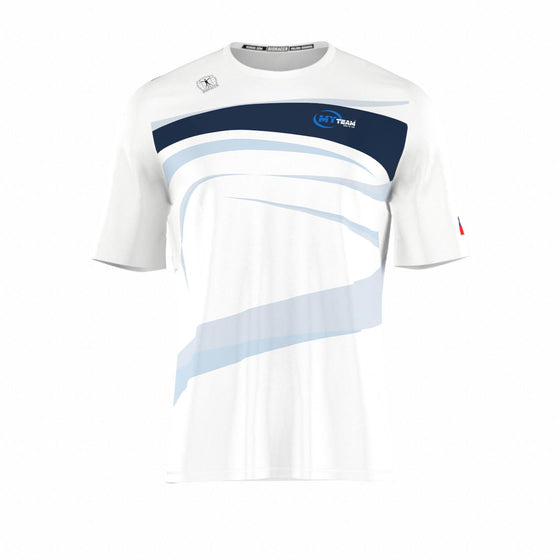 Polera Hombre Manga Corta Race (White) -  MyTeam