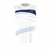 Polera Hombre Sin Mangas Race (White) -  MyTeam