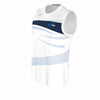 Polera Hombre Sin Mangas Race (White) -  MyTeam