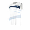 Polera Hombre Sin Mangas Race (White) -  MyTeam