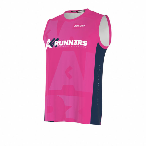 Polera Sin Mangas Rosa - AR3