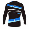 Polera Race Manga Larga Black - My Team