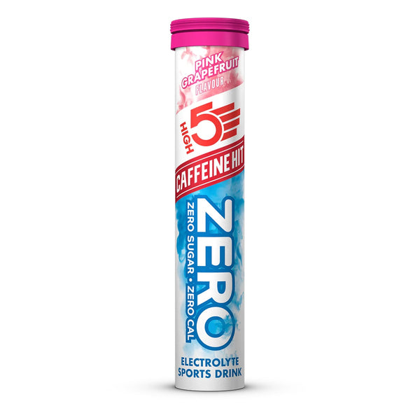 TABLETAS ZERO PINK GRAPEFRUIT CAFFEINE HITS HIGH5