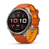 FENIX® 9 Pro 47mm AMOLED Titanio Orange Band GARMIN