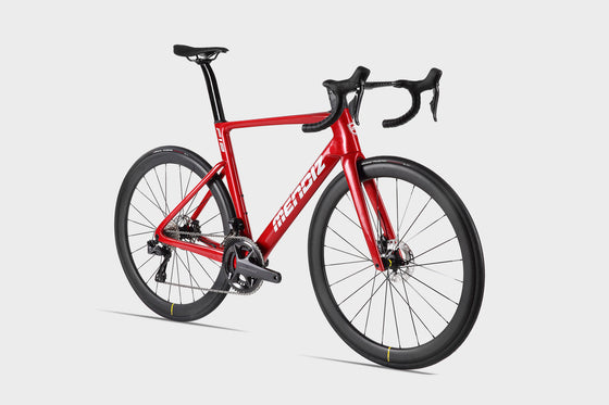 MENDIZ F12 - SRAM FORCE AXS - ROJO - T54 - RUEDAS CARBONO