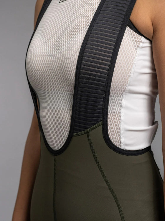 Bib Short ICON Gravel Olive - Gravel Academy