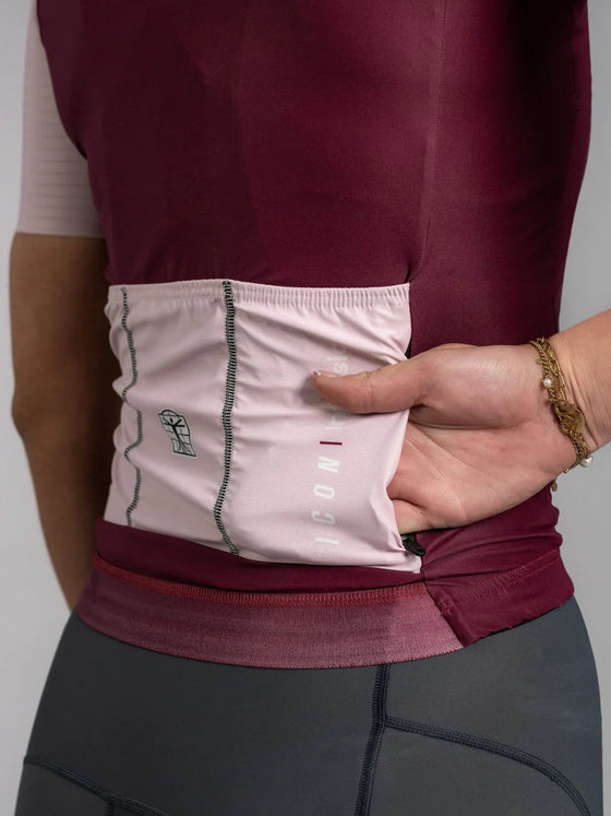 Tricota Mujer Icon Bordeux Pink BIORACER