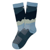 Crew Mountain Blue SOCKS LAB