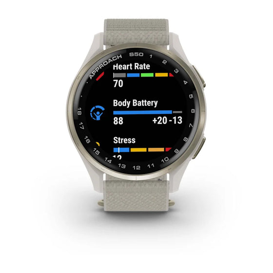 Approach® S50 - 43mm Cream Gold