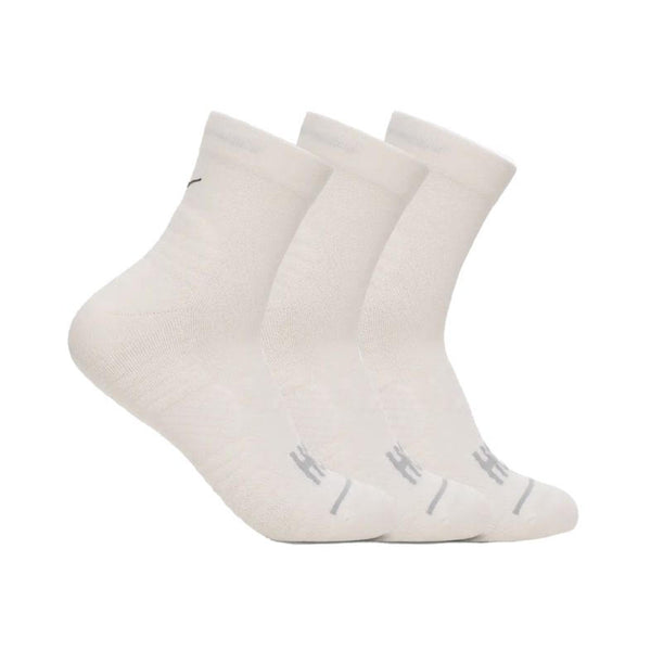 Calcetines HOKA Quarter 3-PACK WHITE