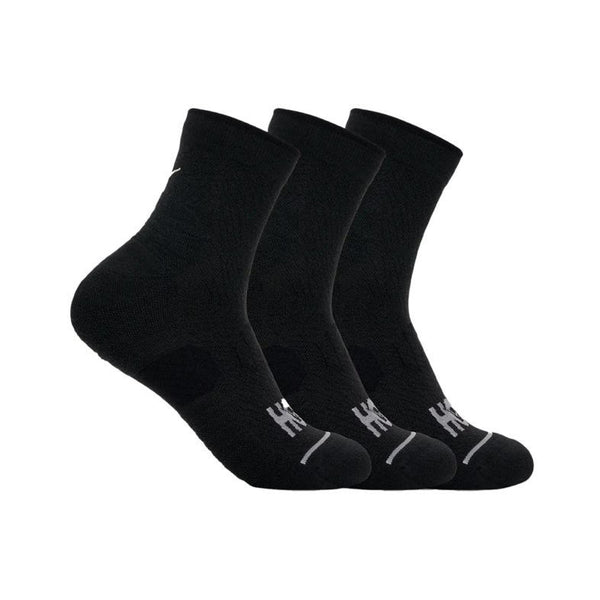 Calcetines HOKA Quarter 3-PACK Black