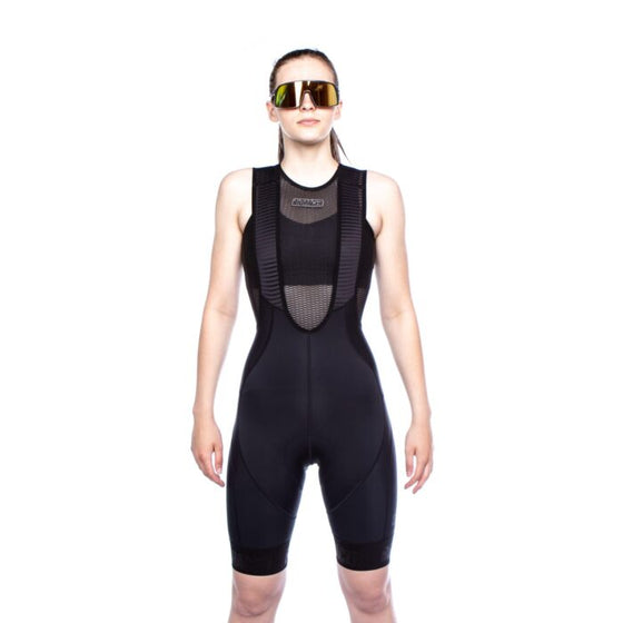 Bib Short ICON Mujer Black - BioRacer